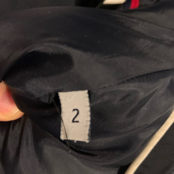 MENS MONCLER AUTHENTIC SZ 2 NAVY DUVET FILLED  PUFFER JACKET MEDIUM - Picture 3 of 16